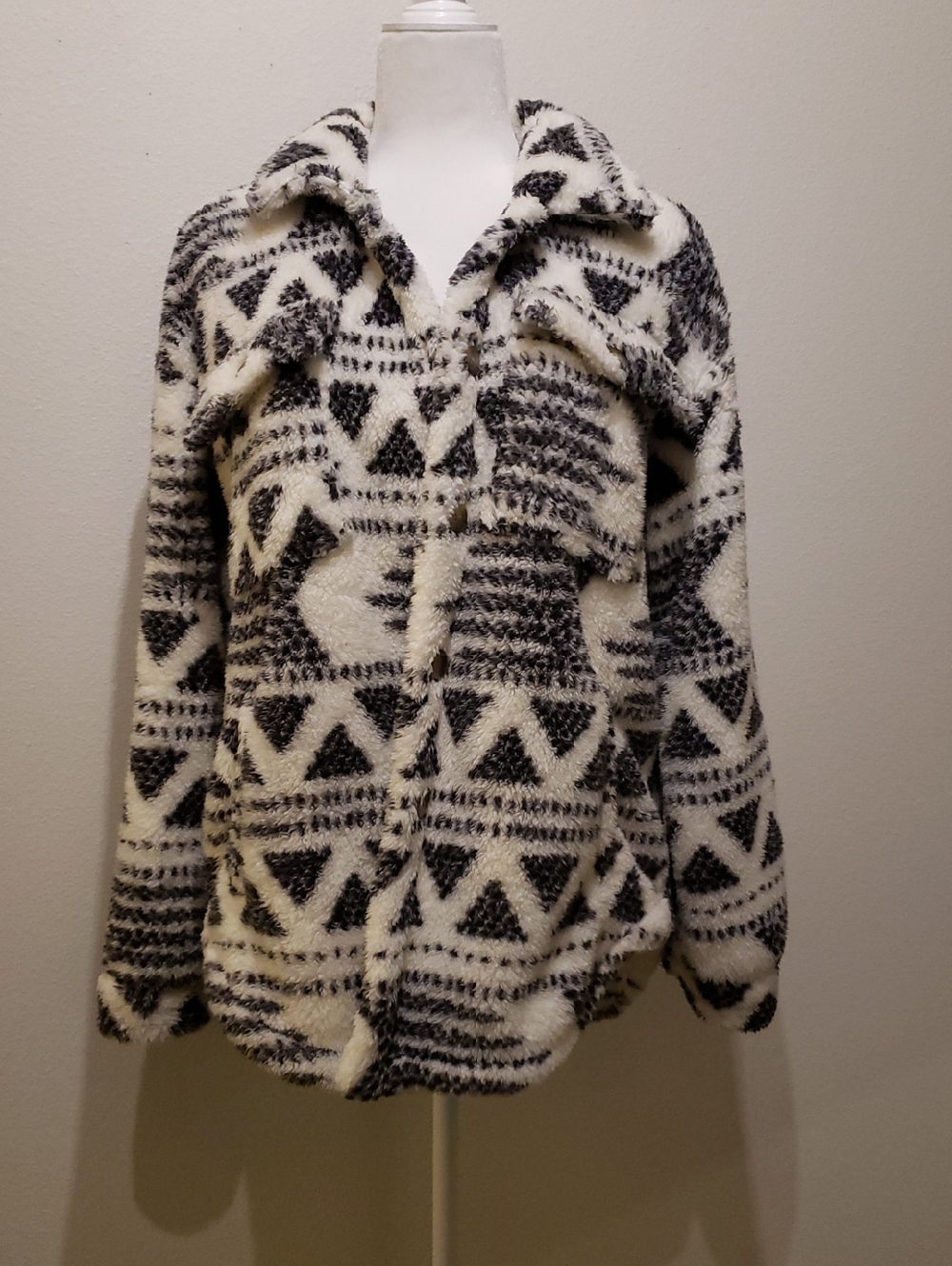 Natural Reflections Sherpa Shirt Jacket
